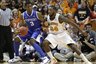 Kentucky's Terrence Jones (3) works against Tennessee's Jeronne Maymon (34) in the first half of an NCAA college basketball game on Saturday, Jan. 14, 2012, in Knoxville, Tenn. Kentucky won 65-62. (AP Photo/Wade Payne)